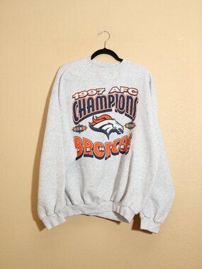 Denver Broncos 1997 AFC Champions Vintage Crewneck (XL)